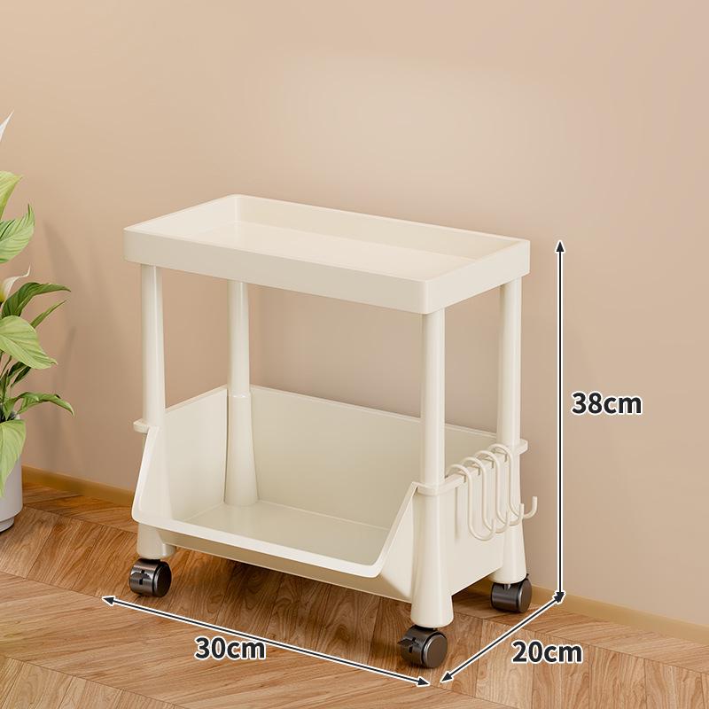 Mobile Multi-layer Snack & Toy Storage Cart for Kids Standard