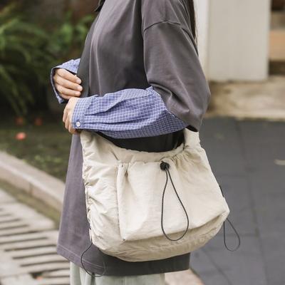 Lässige Lazy Wind Mädchen Umhängetasche Damen Tasche Täglich Vielseitig Große Kapazität College Student Unterricht Schultertasche