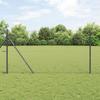 Hexagonal Fence vidaXL Grey 1.4x10 M Steel 3352787
