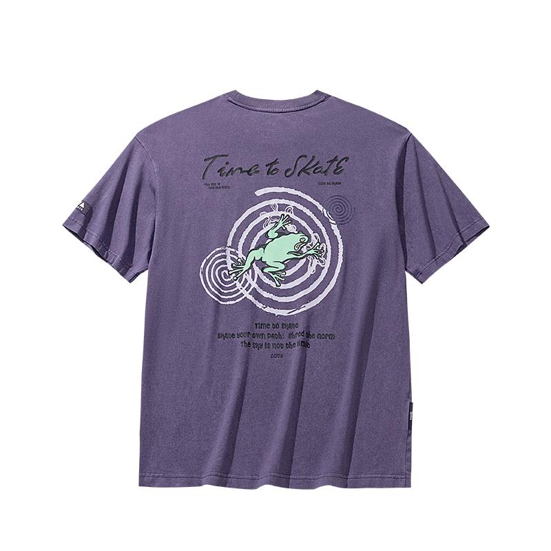 Anta Skate Comfortable Breathable Versatile Round Neck Pullover T-Shirt Men Tops 152628120-2