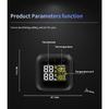 CAREUD Motorcycle TPMS Tyre Pressure Monitoring System LCD Display Magnetic charging With Internal/External Pressure Sensors