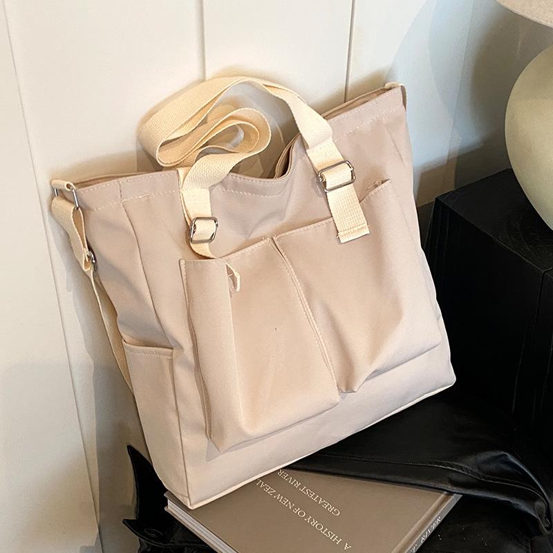 Uniwersalna torba dojazdowa o dużej pojemności, torba płócienna, nowa torba na ramię, torba typu crossbody