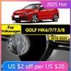 GOLF 4 5 6 7 Heiß 2026 Für VW VOLKSWAGEN Für VW Volkswagen Golf MK6 MK7 MK7.5 MK8 2010-2024 Auto Modifikation Logo Aufkleber Nicht Af