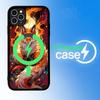 Cartoon Animal Fox Black For Magsafe Magnetic Phone Case For IPhone 16 15 17 Pro Max 11 12 13 14 Plus Cover