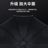 Large oversized men's double reinforced wind-resistant safety reflective strip sun protection parasol outdoor
