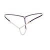 women pearl crotchless lingerie underwear Thongs T-pants