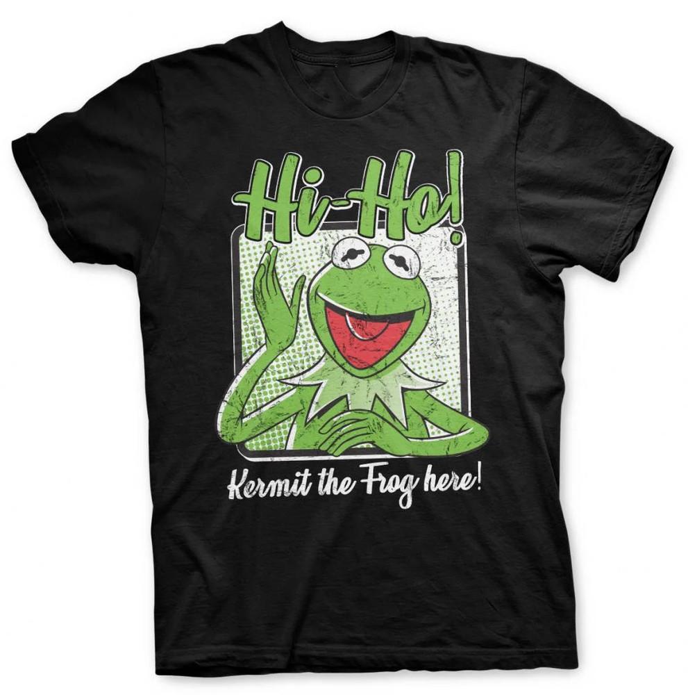 The MUPPETS Kermit the Frog Here T Shirt Full Size S5XL E067 Unisex T-Shirt S