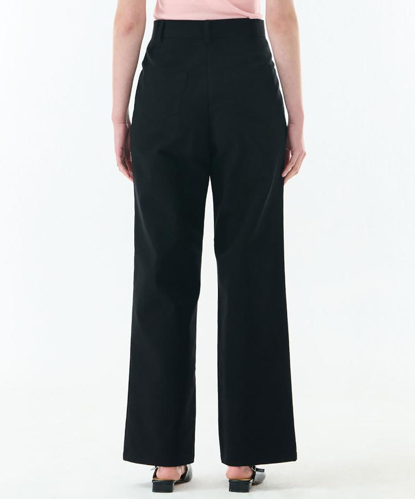 Kamino Cotton Wide Pants Black