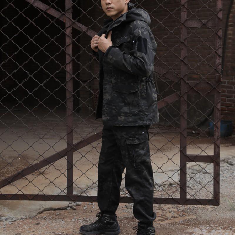Combinaison de camouflage Archon Vêtement d'extérieur Imperméable Résistant à l'usure Manteau Pantalon Veste de travail réglable