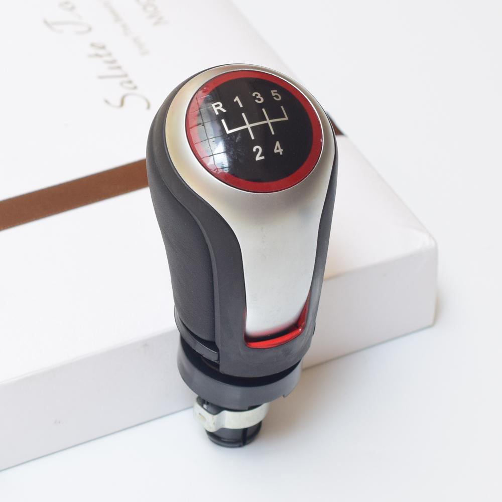 Für VW Golf 6 Golf 5 A5 MK5 GTI GTD R32 2004-2008 Scirocco MT 5 6-Gang-Schaltknauf Schalthebelmanschette Stiefelabdeckung Kragen