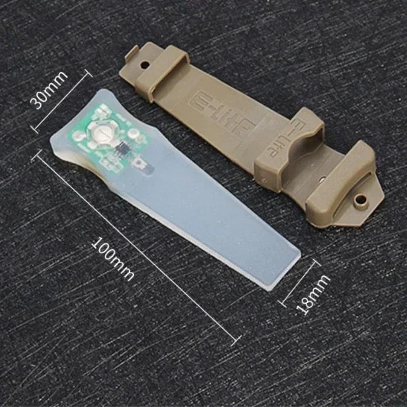 Taktyczne FMA Kask Bezpieczeństwo Światło Błyskowe Sygnał Przetrwania Wodoodporna Lampa Sprzęt Outdoorowy do Polowania Pieszej Turystyki Jazdy na Rowerze