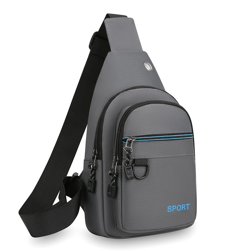 Geantă de piept pentru bărbați Geantă crossbody pentru călătorii și sport Geantă de umăr pentru navetă