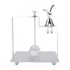 European Style Square Napkin Holder Iron Art Sitting Rabbit Decor Tissue Rack for Home Bar Tea House