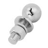 Chrome Trailer Hitch Ball 2 Inches Diameter 7500LBS Rated Towing Capacity with 2 1 8 X 1 Inches Shank for Boat Trailer