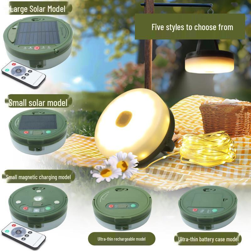 HEIXIE Solar Outdoor Camping String Light
