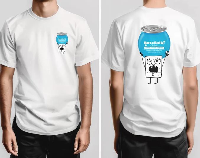 Doodlebob Buzzball T-Shirt – Funny Cartoon Meme Tee Unisex T-Shirt M
