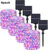 Pack of 4 Solar Fairy Lights Outdoor 400LED Fairy Lights Outdoor 8 Modes Copper Wire IP65 Warterproof for GardenPatio Yard Party