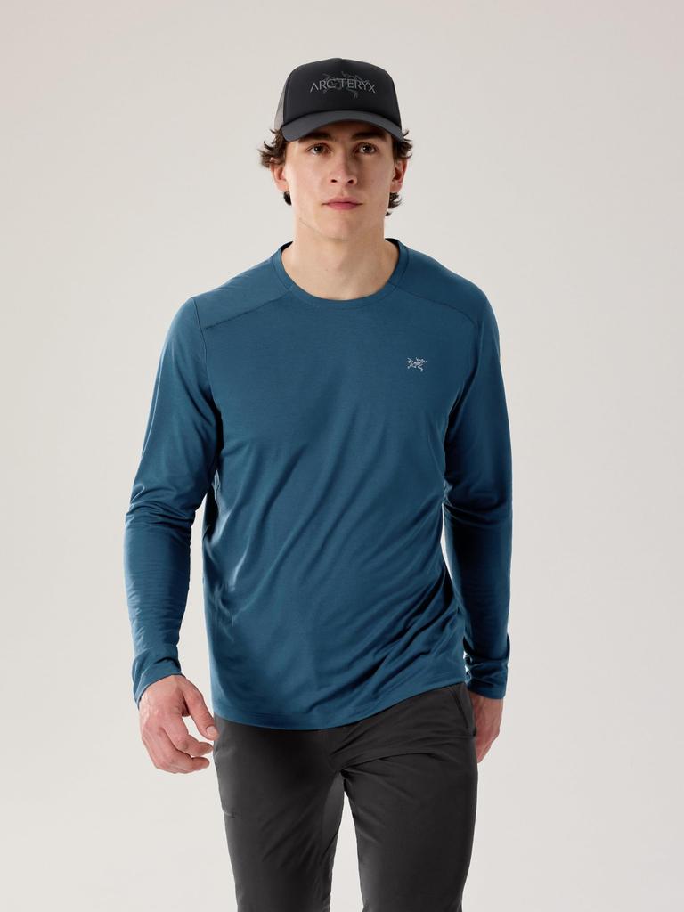 Cormac Crew Long Sleeve Size Medium Nightscape Heather Arc'teryx Men's
