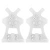10 Zähne Winter Eiskrallen Rutschfeste Bergsteigersteigeisen Unisex Schneekrallen Überschuhe Outdoor Ketten Schuhspikes