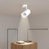 Surface Mounted COB Light Easy Installation Adjustable LED Lamp Fixture Aluminum Body Ceiling Decor