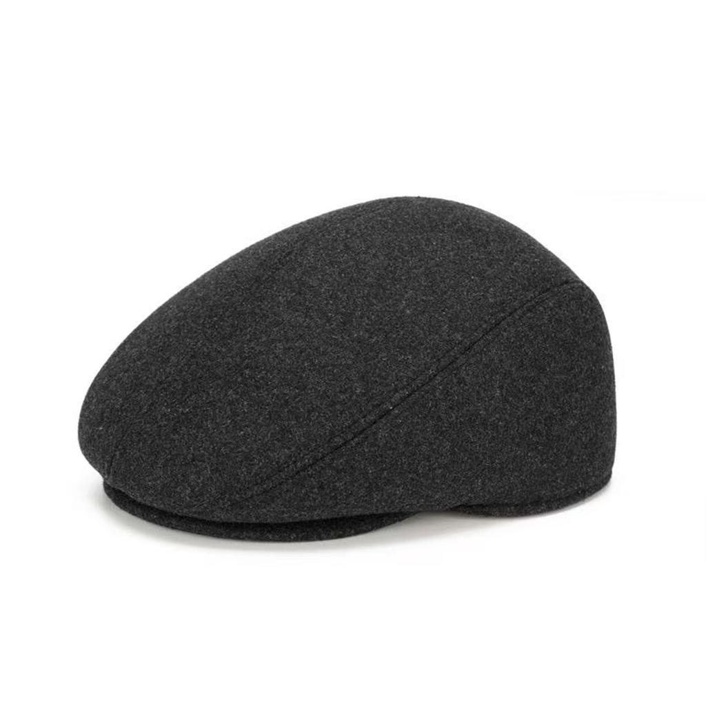 Hat Men's Cap Autumn and Winter Warm Ear Protector Forward Hat Grandpa Old Man Cotton Hat