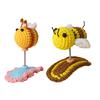 Fun and Colorful Nature inspired Hair Clips Comfortable Stereo Bee Shaped Hairpin for Daily Wear Dates Parties Gathering
