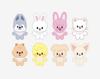 [LIETOTS] StrayKids SKZOO PLUSH10CM Ver. 5'CLOCK8 ķermeņi