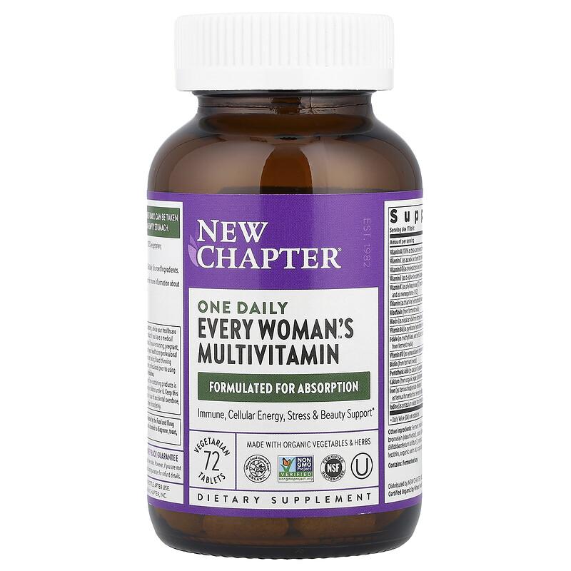 One Daily Every Woman's™ Multivitamin, 72 Vegetarian Tablets
