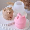 Simulation Mushroom House Silicone Candle Mold DIY Handmade Aromath Soap Plaster Resin Craft Casting Molds Home Decor Art Gifts