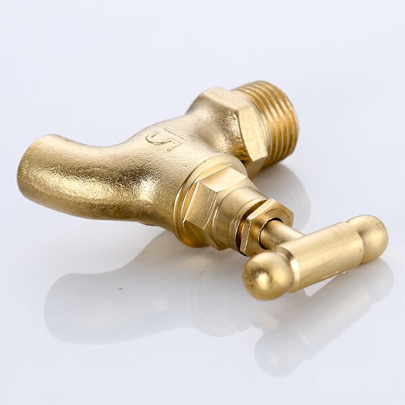 DuAo Vintage Brass Single Cold Water Faucet