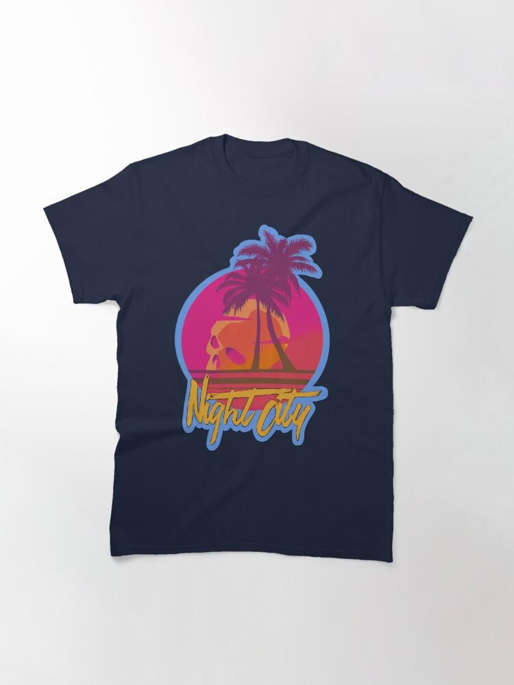 

Cyberpunk Night City Classic TShirt 2026 Summer Mens Womens Luxury Fashion Cotton Tshirt Street Wear Y2K Mens Clothse M