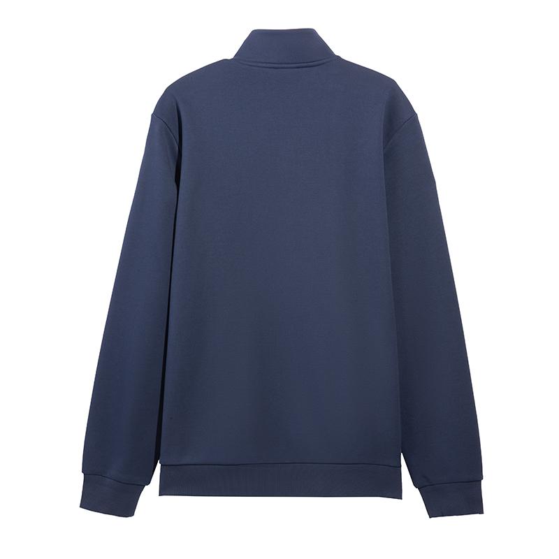 Li-Ning Versatile Simple Casual Comfortable Round Neck Loose Fit Pullover Sweatshirt Unisex Sweatshirt AWDVG71-2