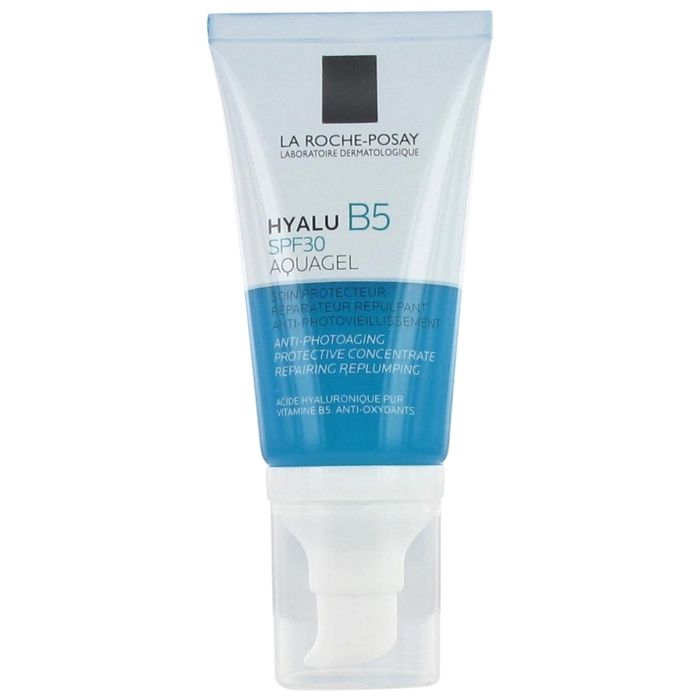 La Roche-Posay Hyalu B5 Spf30 Aquagel Soin Protecteur Réparateur Repulpant Anti-Photovieillissement à l'Acide Hyaluronique 50 ml