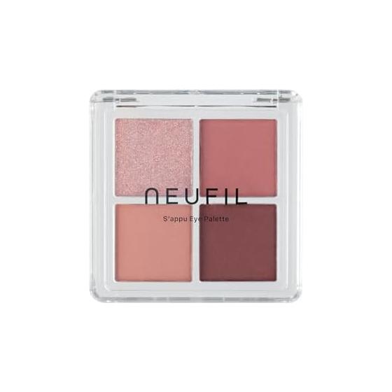 NEUFIL Eye Palette 01 blur rose: Mild sweet dull pink