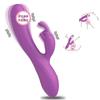 Adult Supplies Charging Double G-Spot Rabbit Simulation Penis Vibration Female Masturbation Massage Vibrating Spear