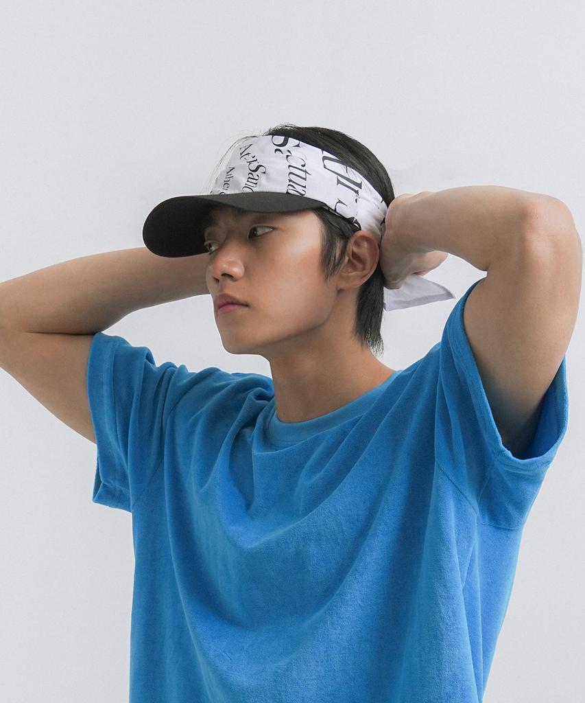 Diadeosaengchyueoli Bandana Cap - Circular (White)