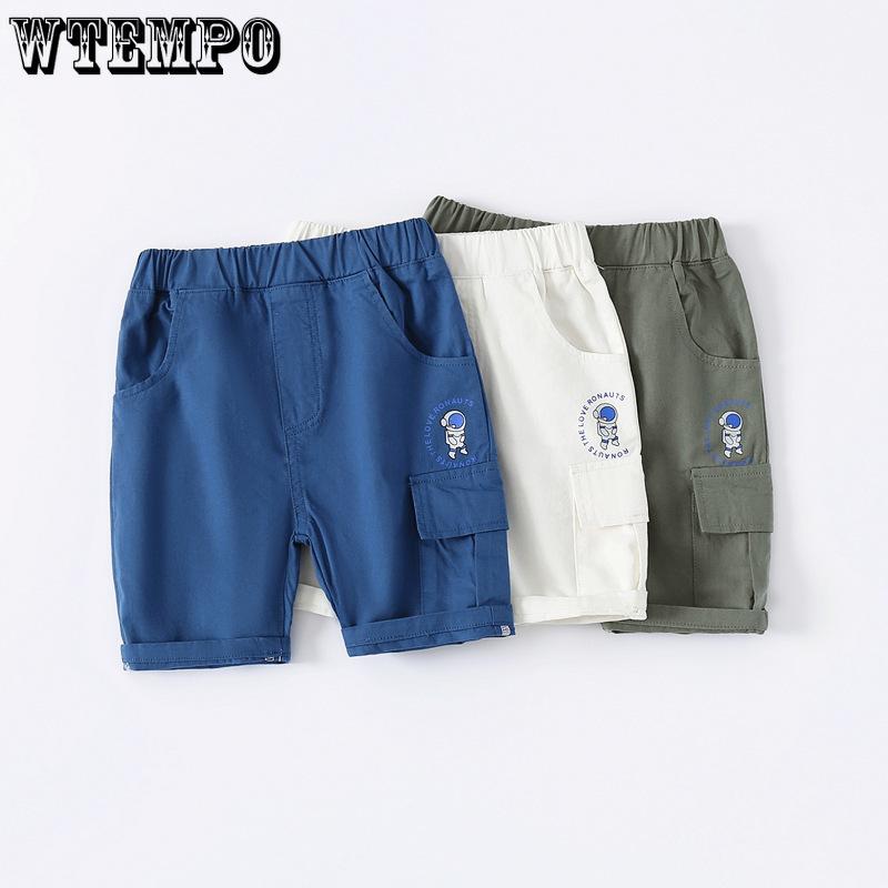 Boys' Cropped Pants Summer Korean Children's Pants Boys' Casual Shorts Baby Shorts Trend
