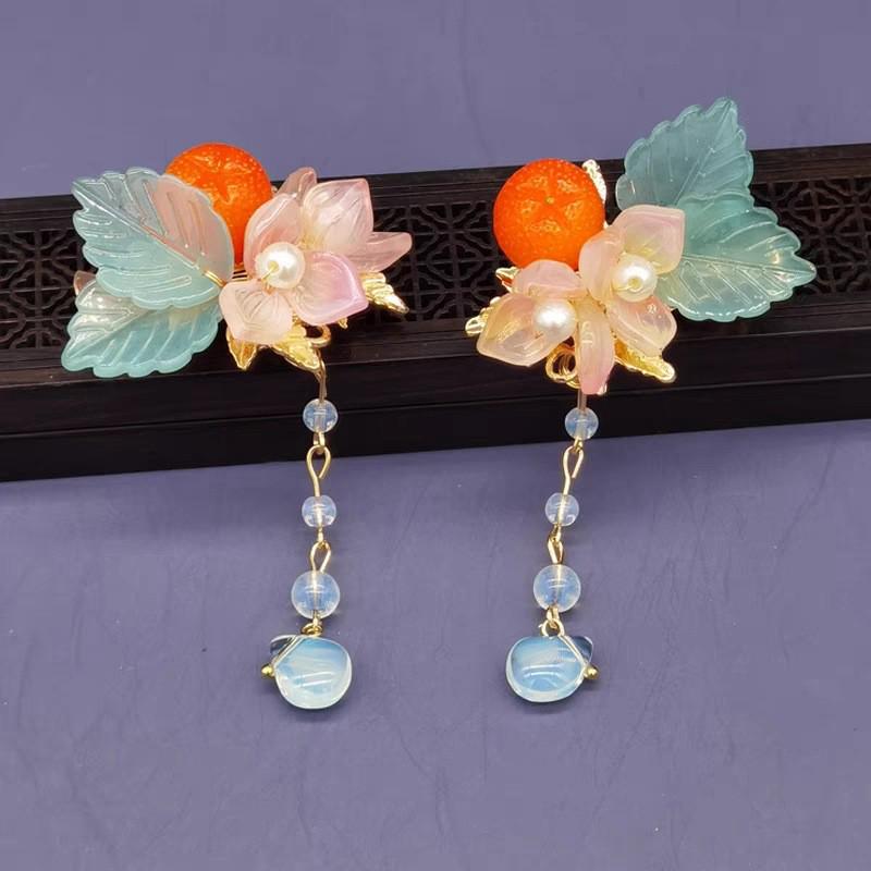 Ancient Style Tassel Hanfu Hair Accessories for Women & Girls - Chinese Princess Hair Clips