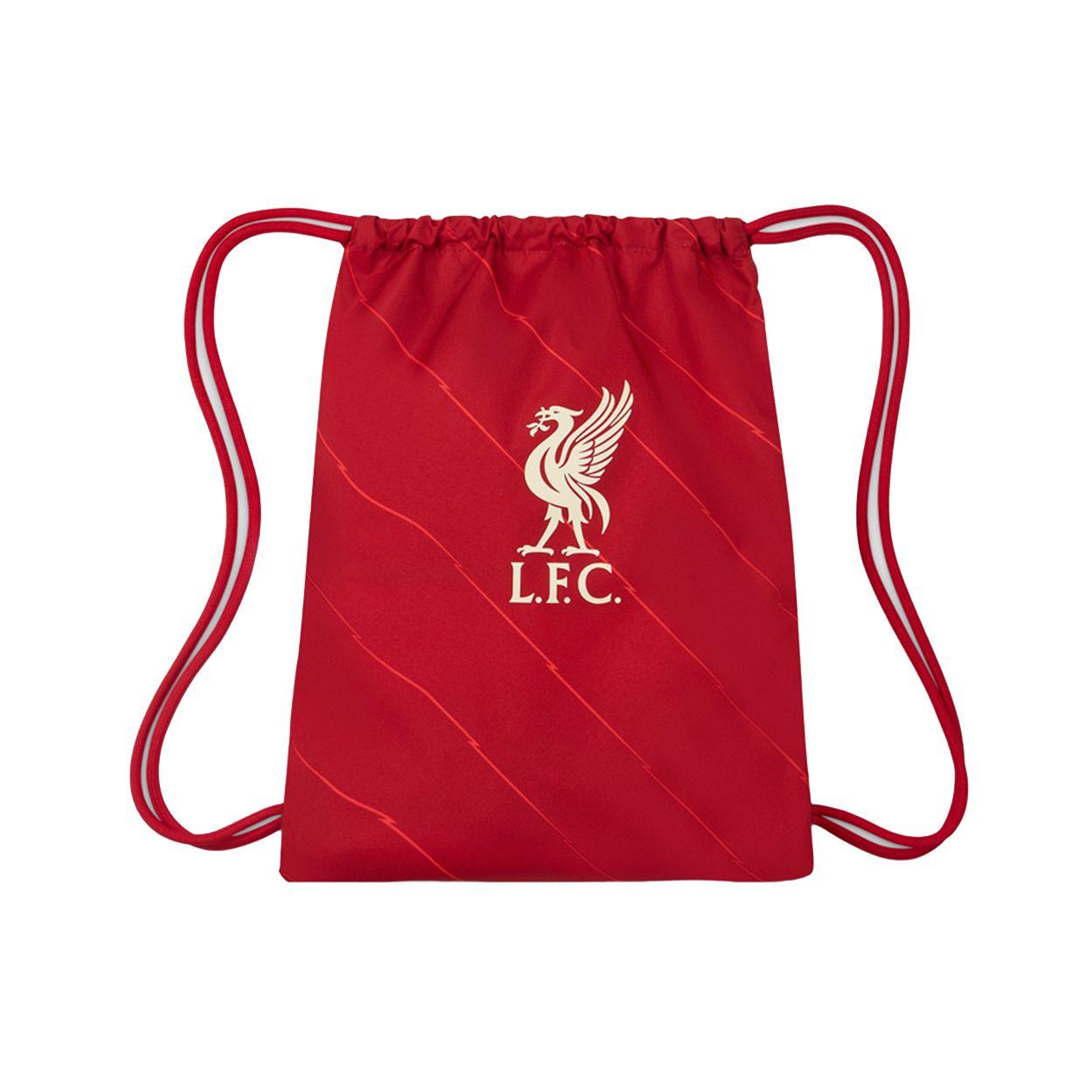 Nike Liverpool LFC Drawstring Storage Bag Unisex Backpack Red DD1507-687 Red