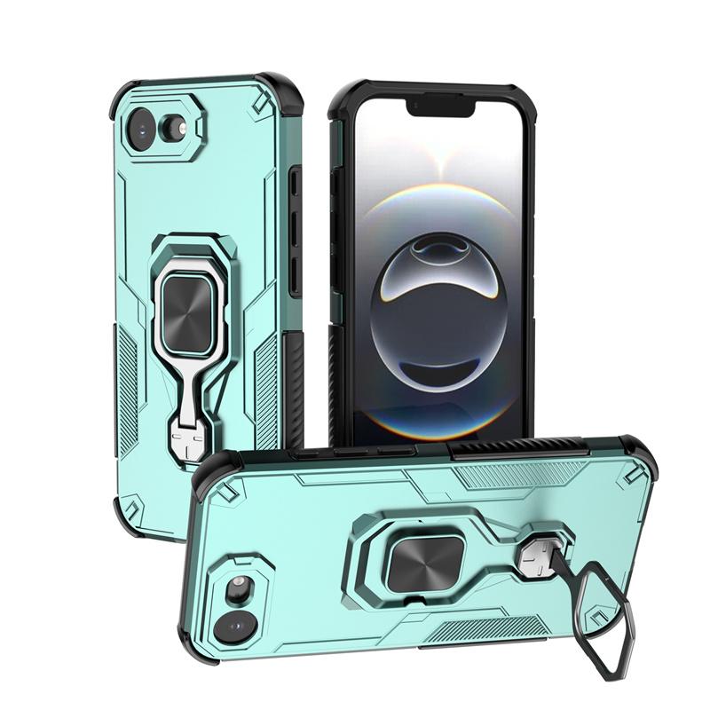 For iPhone 16e Case Shockproof Magnetic Armor Phone Cases for  iPhone 16 E SE 4 2025 Iphone 16e 5G Kicksatnd Back Cover Fundas