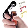 2Pcs Bottle Opener Can Pull Tab Pry Magnetic Refrigerator Magnet Portable One-Handed Operation Bottle Opener