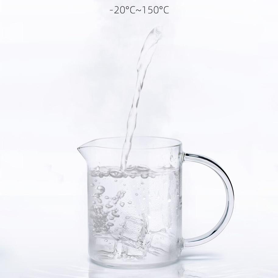 750mL Heat-resisting Glass Tea Pot With Infuser Clear Tea Maker Set Loose Tea Flower Tea Service Borosilicate Glass Water Pot