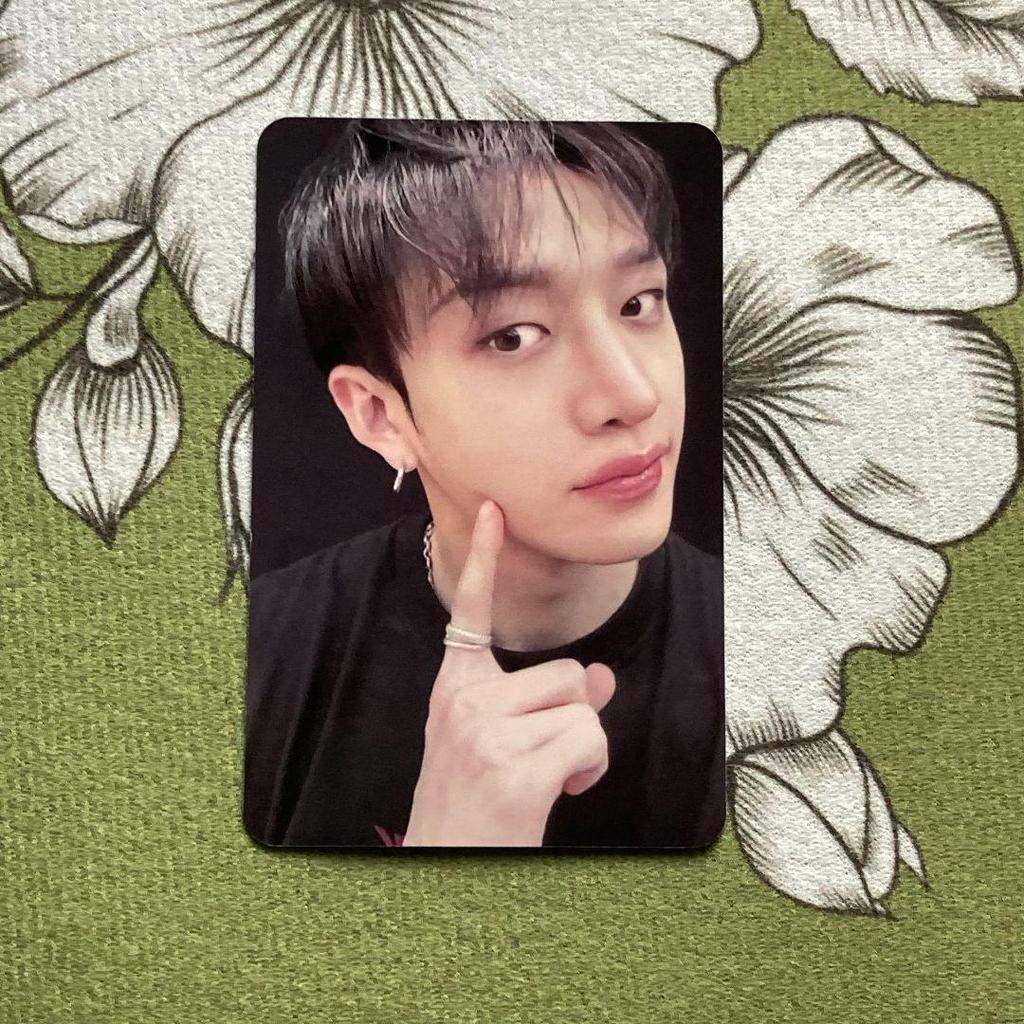 [USED] Korean Stray Kids Bang Chan Pre-recorded ATE Sanok Trading Card