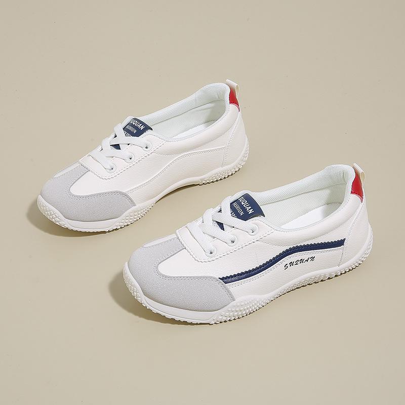 Autumn New Breathable Little White Shoes Schoolgirl Ins Versatile Casual Sports Board Shoes 1