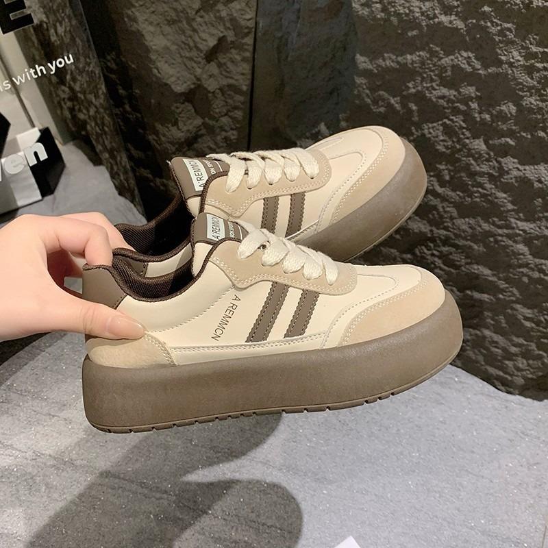 Women's new autumn versatile niche design sense casual board shoes bread sports casual shoes