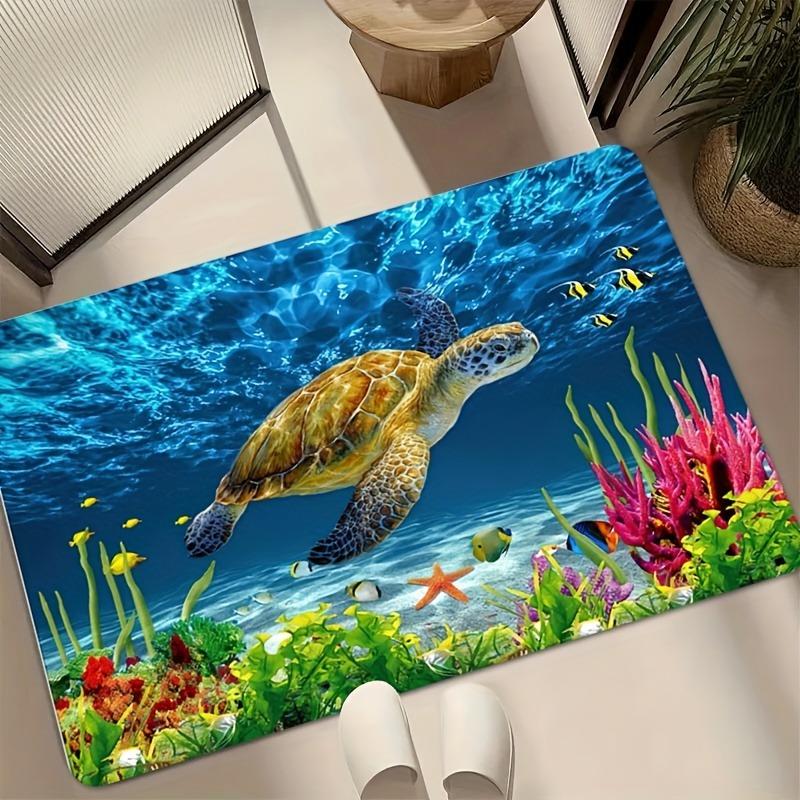 1PC Coffee Pattern Home Door Mats Kitchen Rugs Non-Slip Pop Design Living Room Rugs Bath Mat Carpet for Home Sink Laundry Decor
