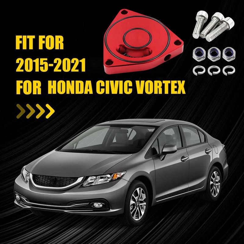 New Turbo Blow Off Valve Plate Replacement For 2015-2021 Honda Civic 1.5T Coupe Blow Off Valve Plate BOV Adapter Car Accessories