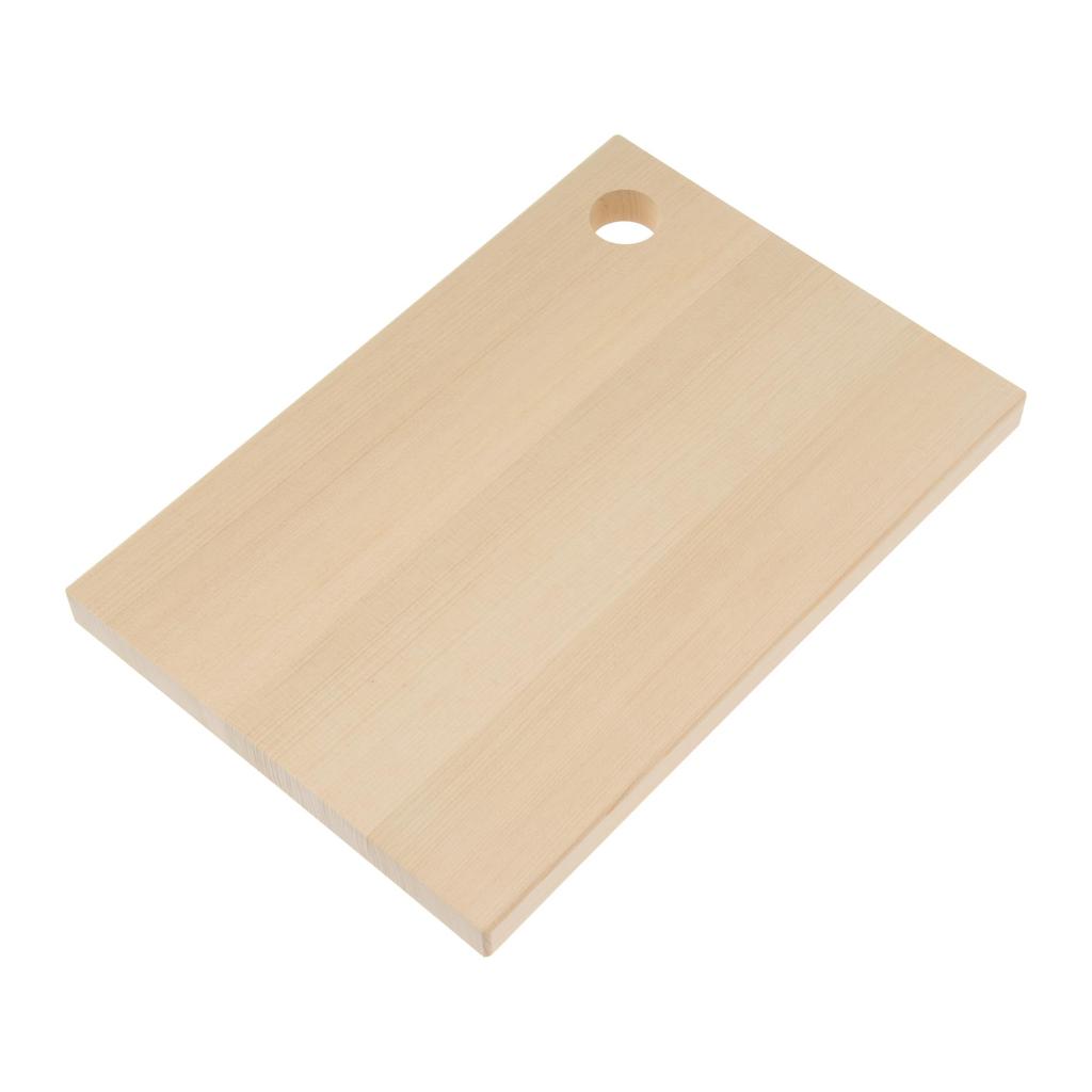 Umezawa Woodcraft Co., Ltd. Aomori Hiba Cutting Board, 32 X 22 X 2 Cm