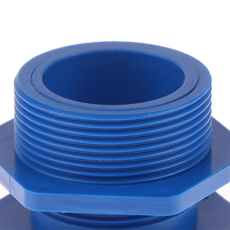 1Pc Aquarium Fish Tank Water Level Plug Manual Drain Connector Inlet Outlet Joint End Cap Irrigation Water Tank Tube Adapter