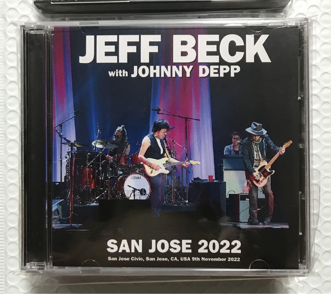 

[USED] JEFF BECK with JOHNNY DEPP SAN JOSE 2022